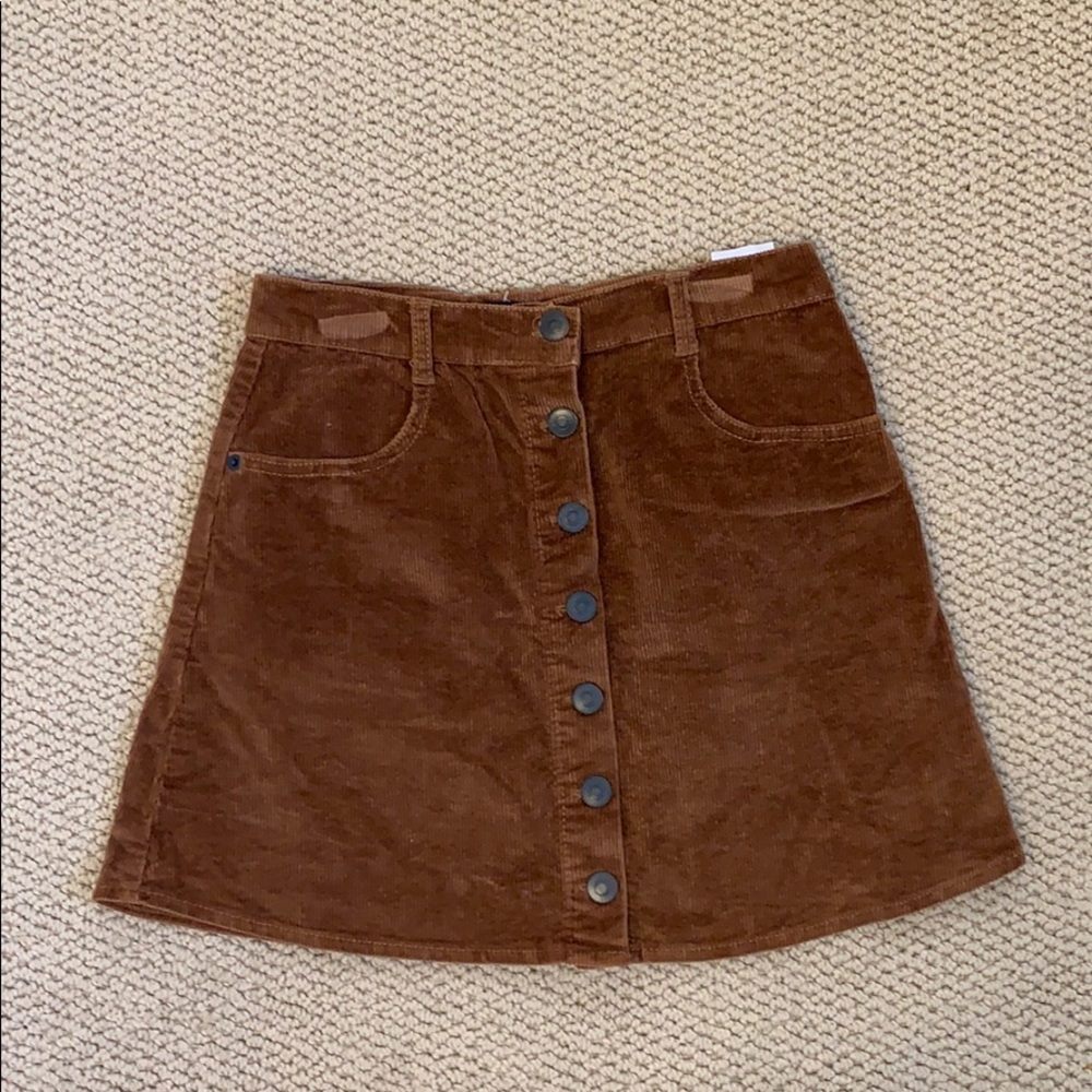 Brandy Melville | corduroy skirt| small